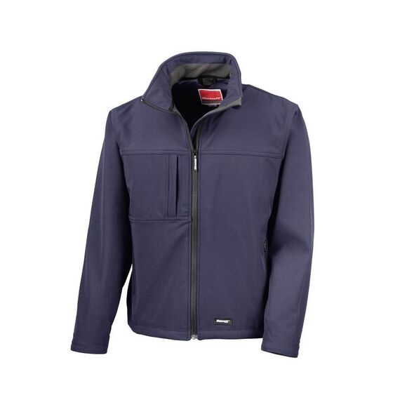 Result Mens Classic Casual Warm Softshell Breathable Weatherproof Jacket /Coat / - Picture 1 of 3